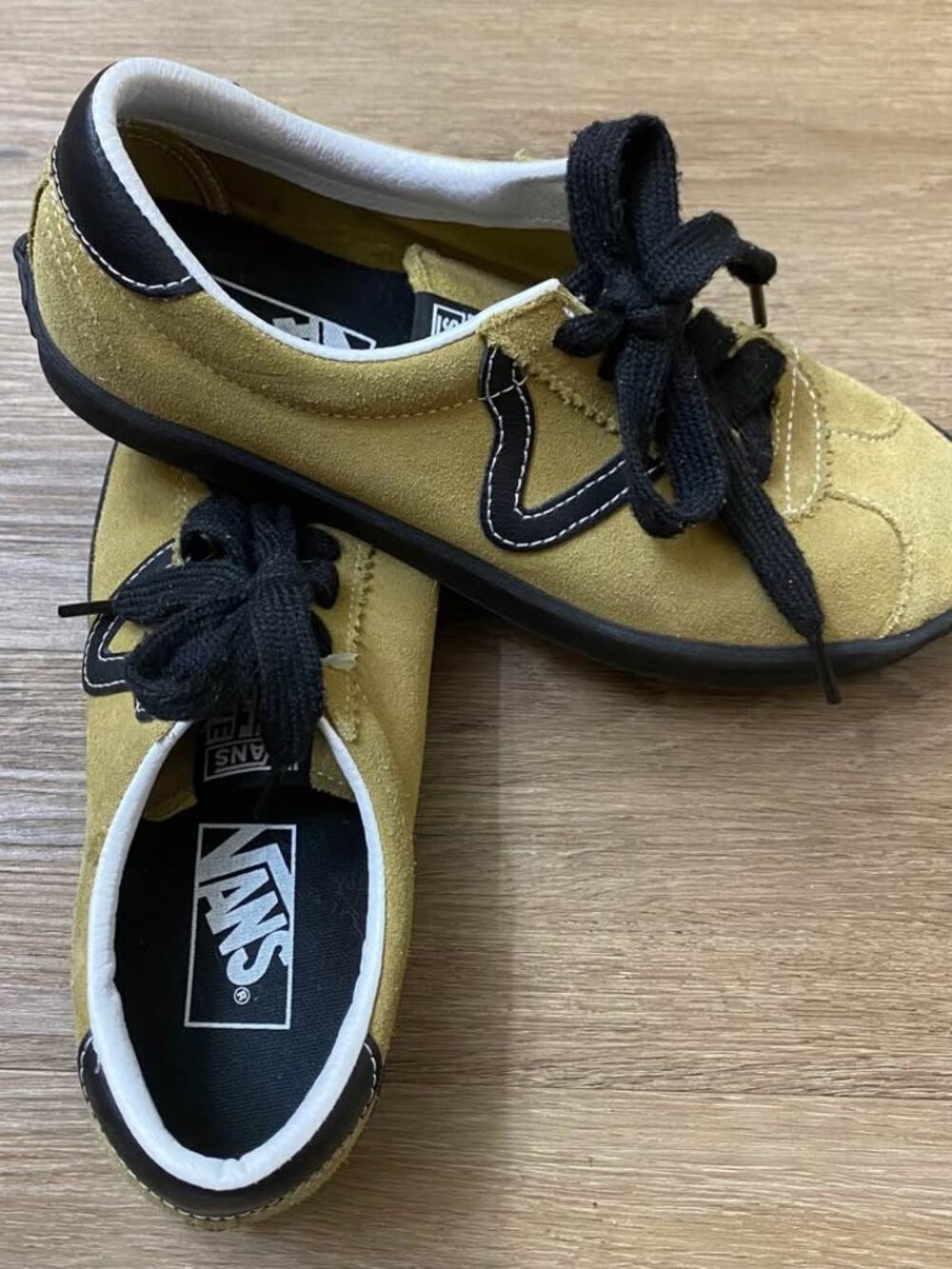 Vans Sport Low Suede Antelope Tan Black Skate Shoes Mens Womens Retro